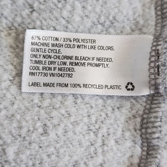 Wild Fable gray cropped hoodie with drawstring, M - Picture 7 of 9